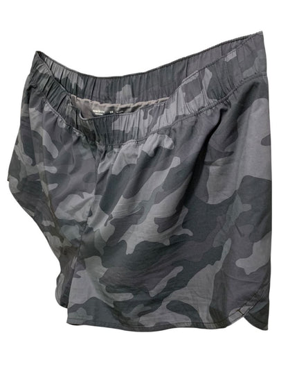 Size 2X Old Navy Active Gray Camo Womens Running Shorts Lined Dry Quick