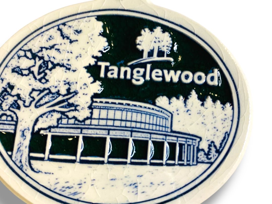 Vintage Tanglewood Ceramic Ornament 3" Lenox MA