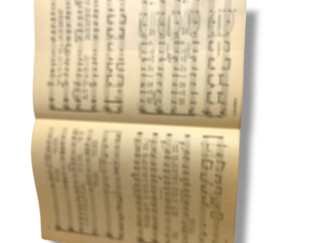 1931 Arthur P Schmidt's The Cat with the Baritone Voice Sheet Music