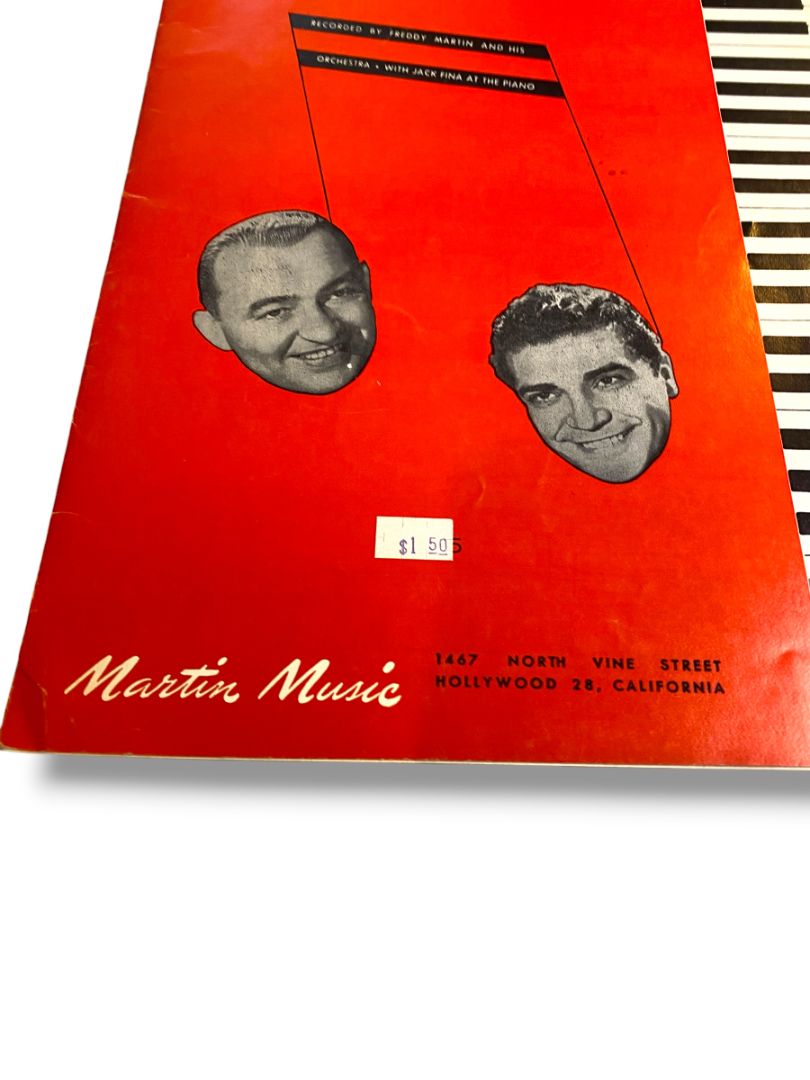 1946 Bumble-Book Sheet Music Flight of the Bumble-Bee Jack Fina Martin Music