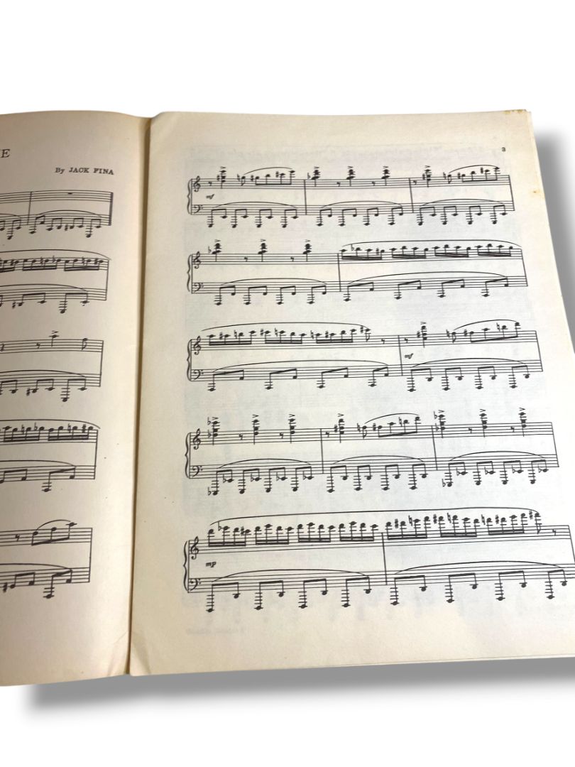 1946 Bumble-Book Sheet Music Flight of the Bumble-Bee Jack Fina Martin Music