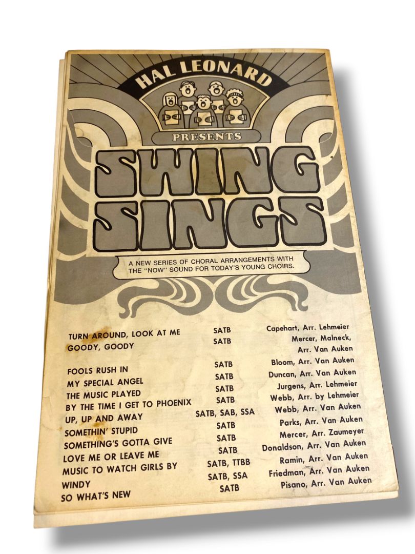 1970 Rainy Days and Mondays Hal Leonard Sheet Music Swing Choir Series R5-32
