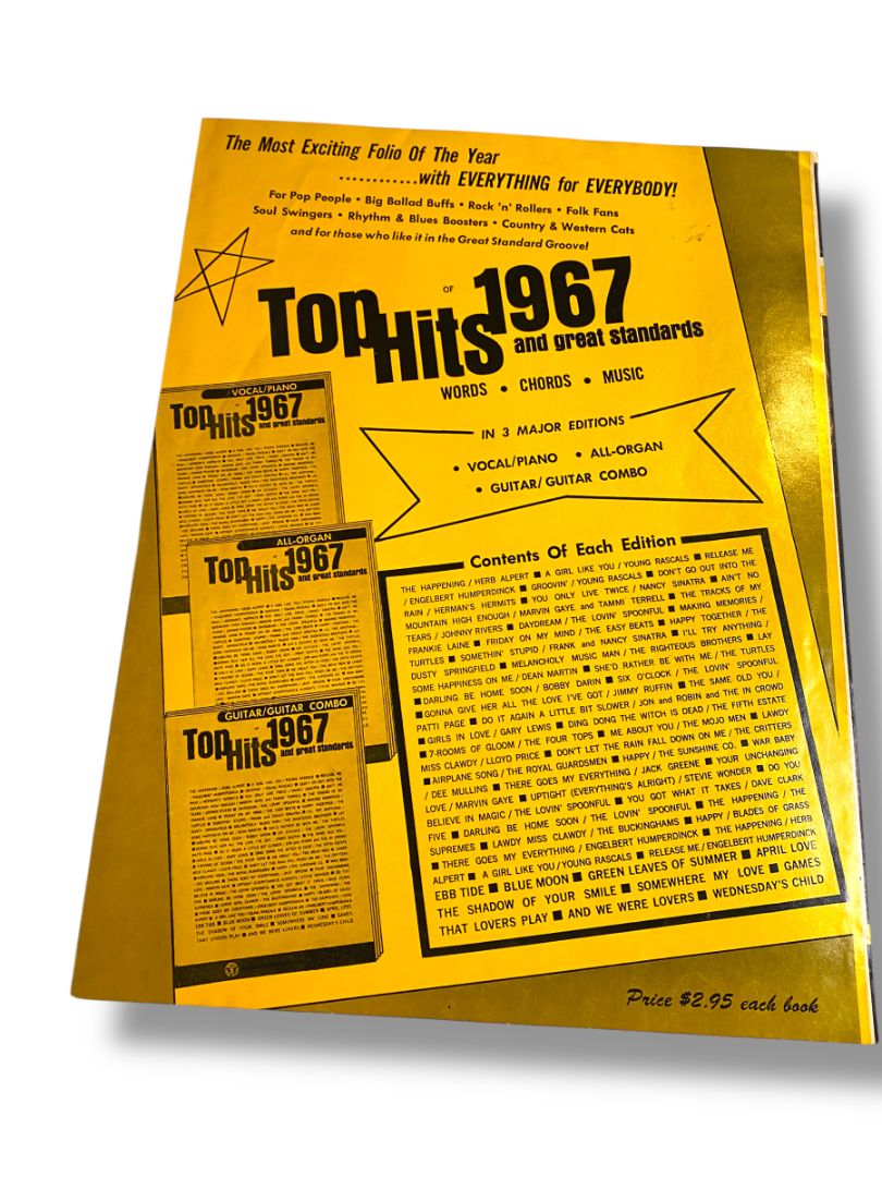 1967 In the Sunshine Days Sheet Music Hilo de Seda Kusik Snyder