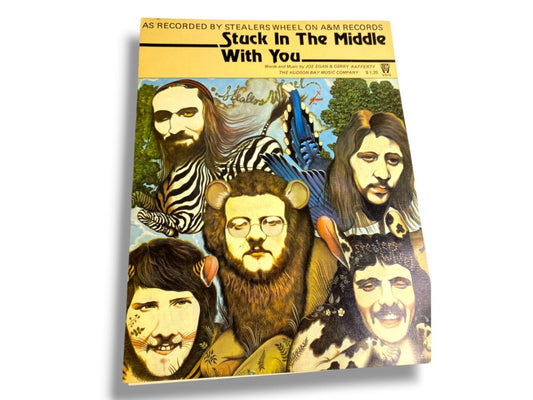 1973 Stuck in the Middle with You Sheet Music Egan Rafferty Hudson Bay Music Co