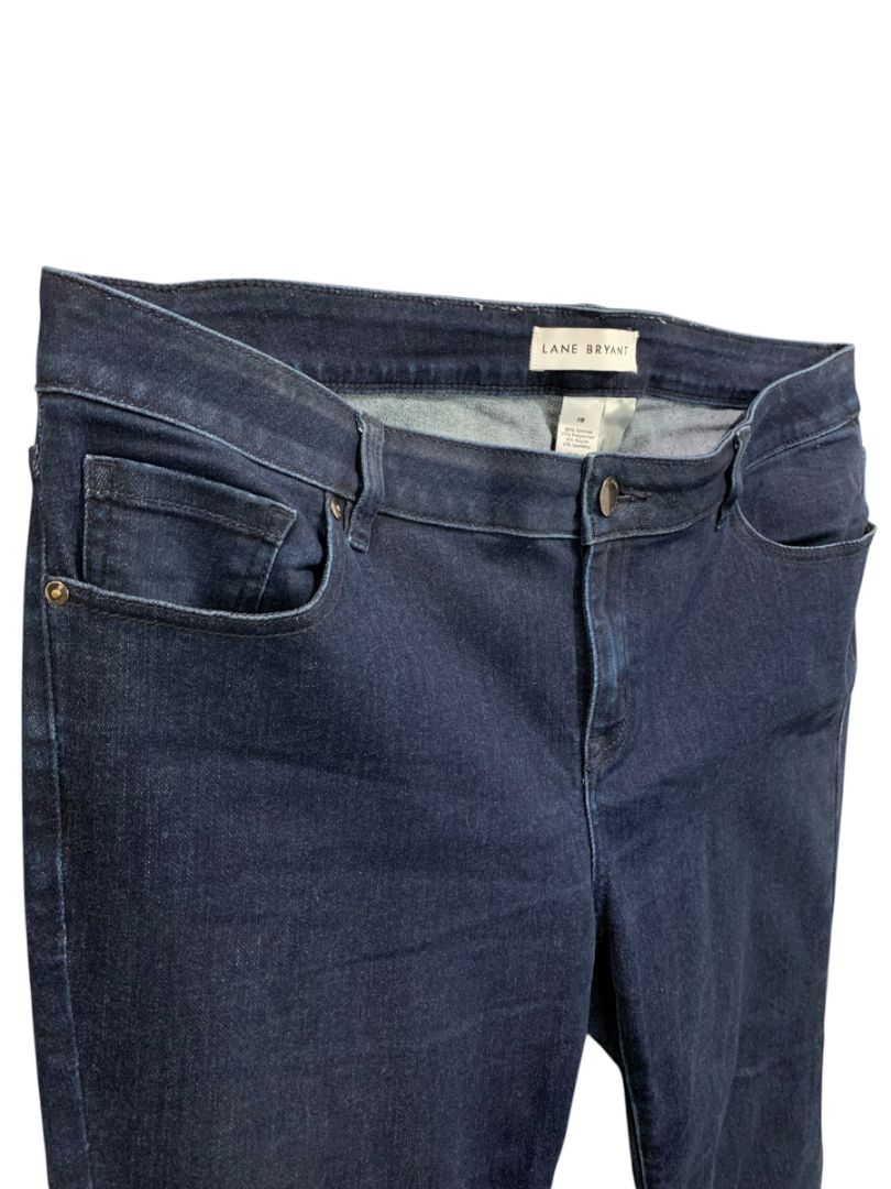 Size 18 Lane Bryant Womens Low-Rise Skinny Jeans Flex Magic Waistband