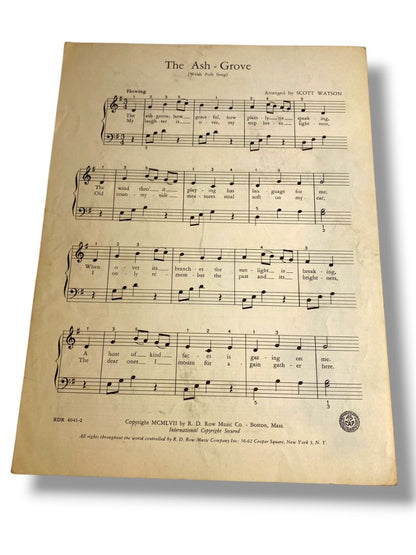 1958 Spanish Dancers by Scott Watson Sheet Music for Piano (Early Grade)