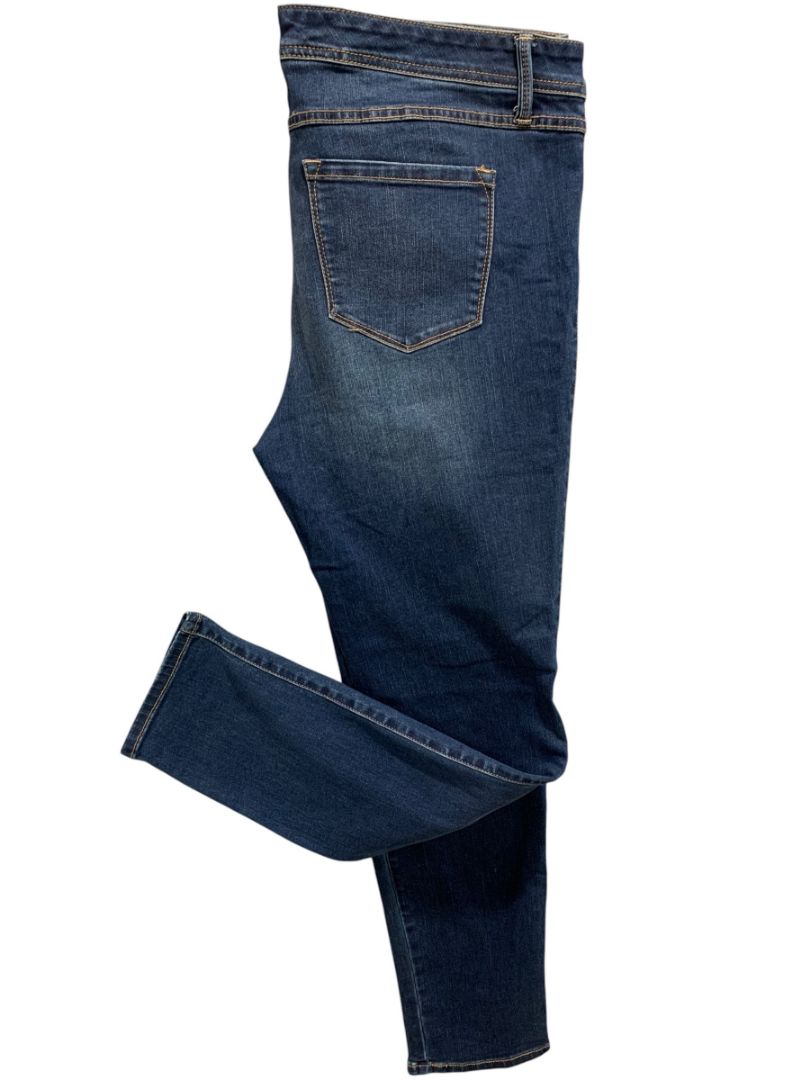 Size 18 Torrid Denim Womens Taper Leg Jeans Stretch Denim