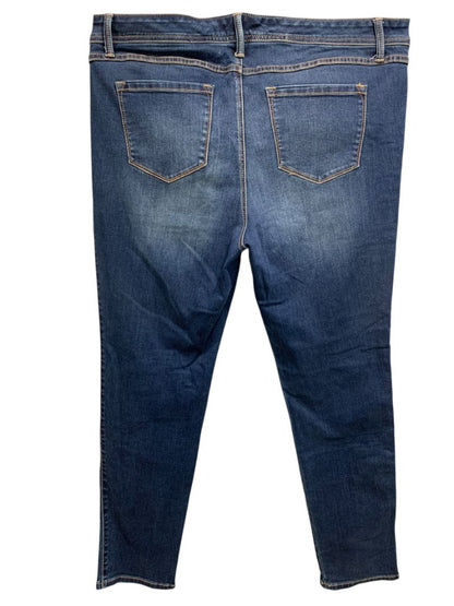 Size 18 Torrid Denim Womens Taper Leg Jeans Stretch Denim