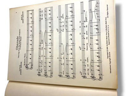 1963 Charade Henry Mancini Sheet Music Johnny Mercer Southdale Music Corp