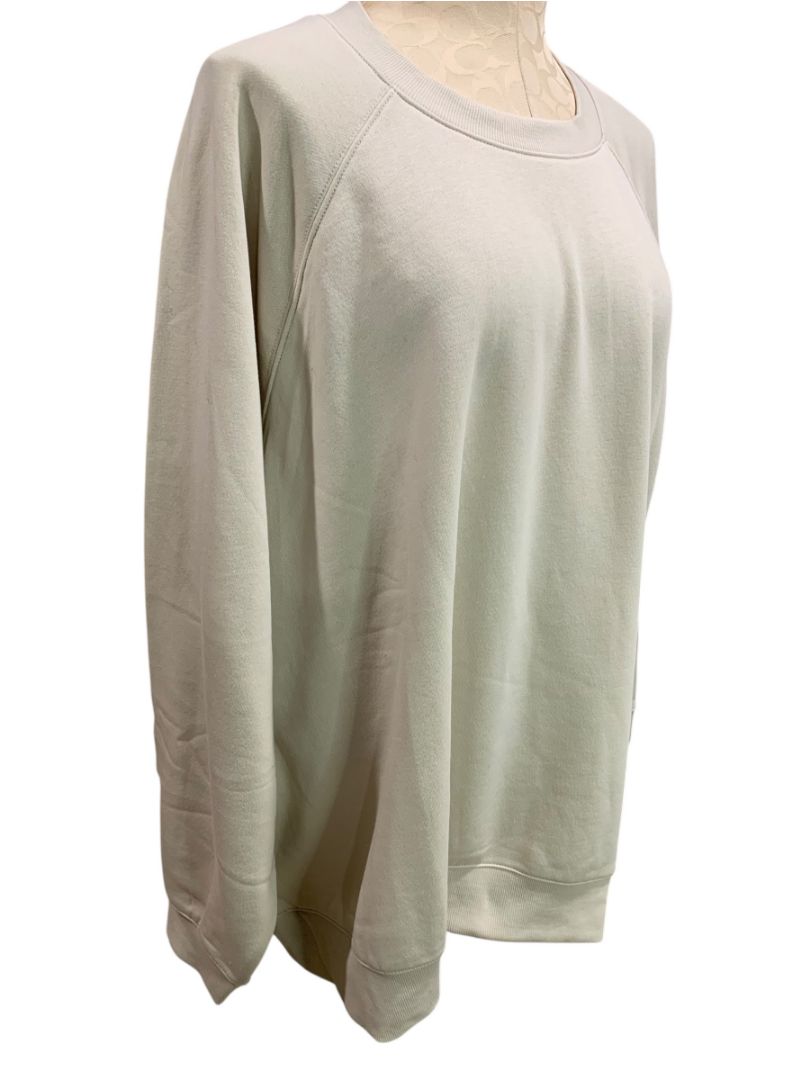 Size 4X Old Navy New Womens Tan Sweatshirt Long Sleeve Soft
