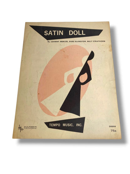 1964 Satin Doll Sheet Music Mercer Ellington Strayhorn Tempo Music Inc