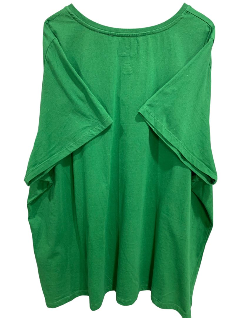 Size 4X Fanatics Womens V-Neck Tshirt Philadelphia Eagles Green