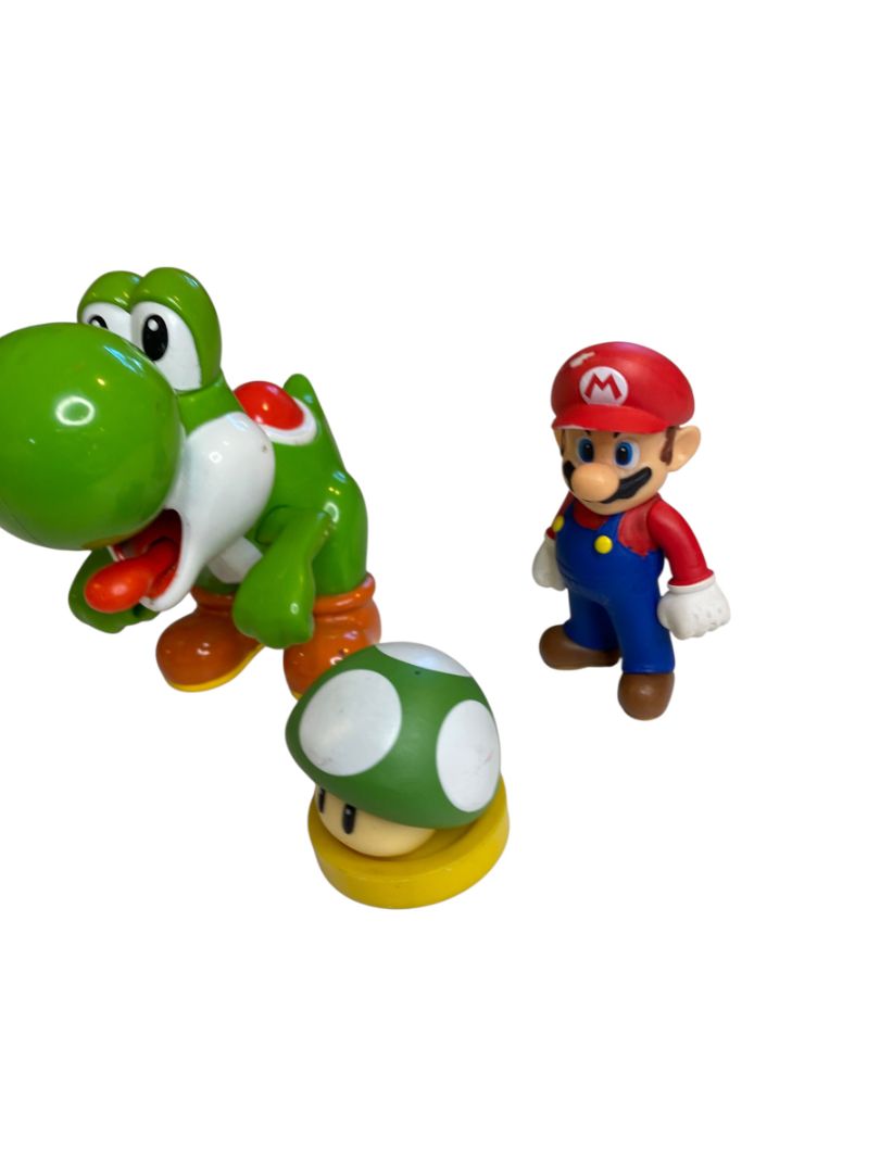 Jakks World of Nintendo Figurines Yoshi Super Mario Mushroom
