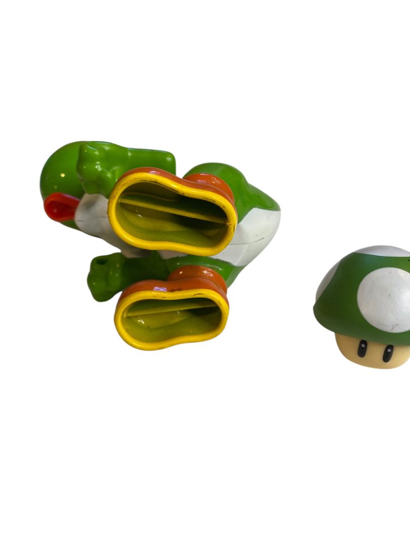 Jakks World of Nintendo Figurines Yoshi Super Mario Mushroom