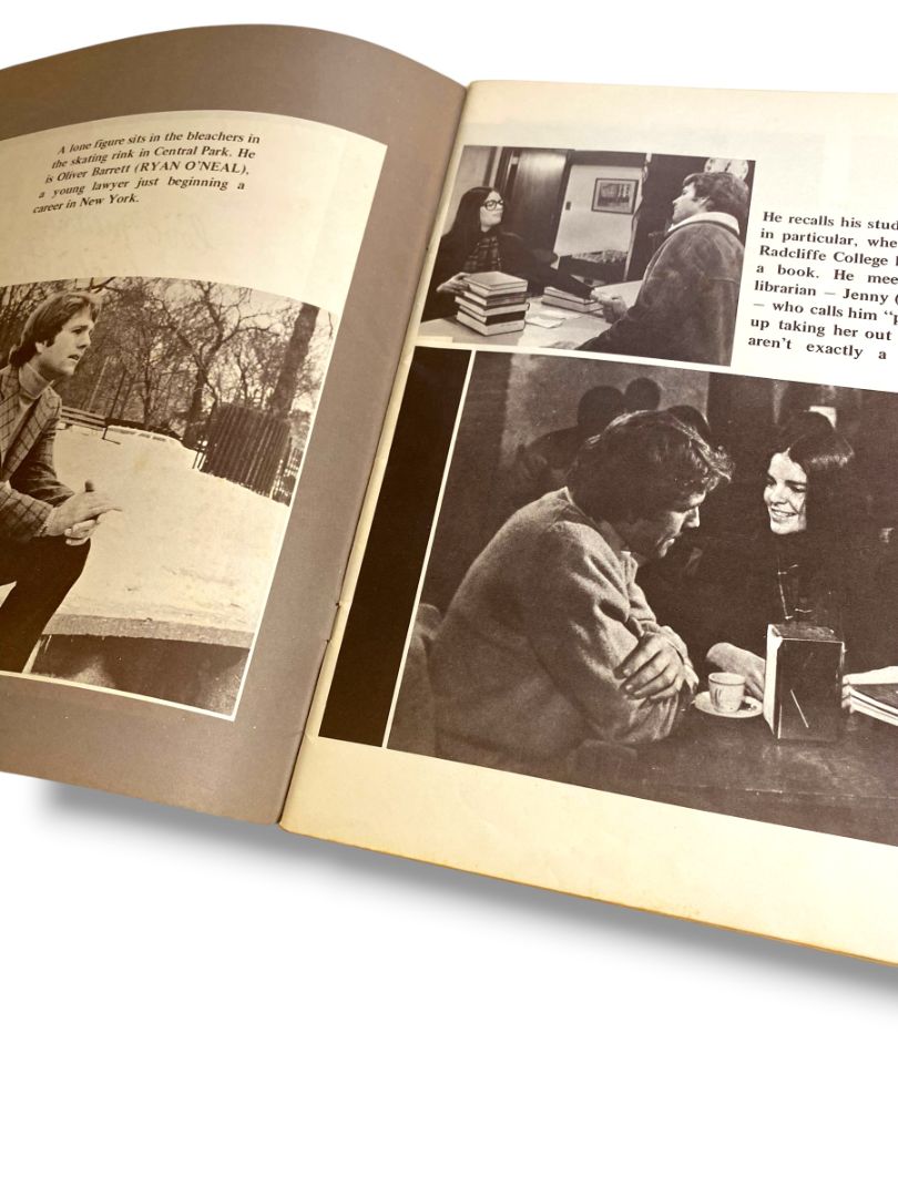 1971 Love Story Sheet Music Souvenir Book Album Paperback