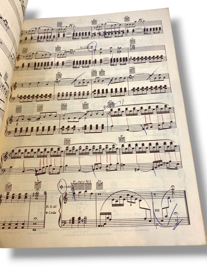 1971 Love Story Sheet Music Souvenir Book Album Paperback
