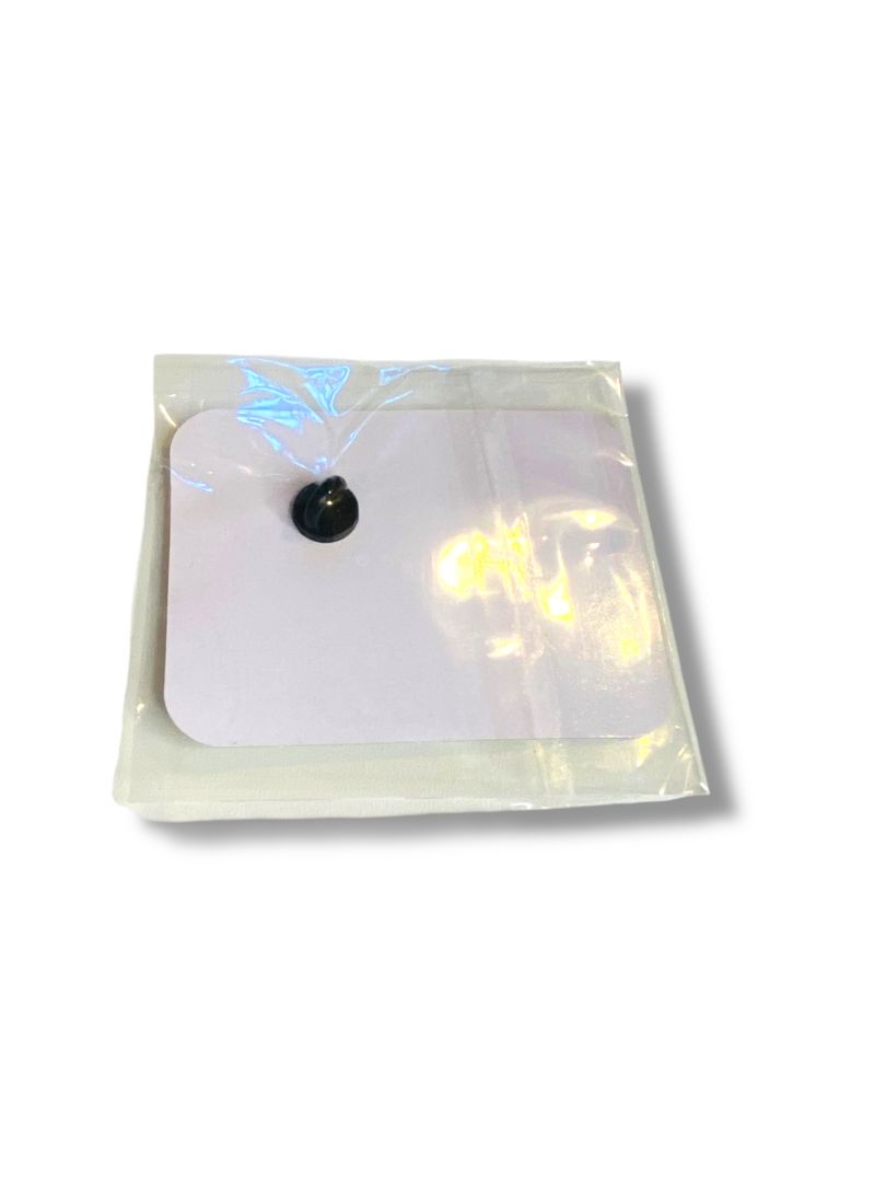 New "Heart of Gold" Goldtone Heart Lapel Pin on Card Psalm 51:10 1"