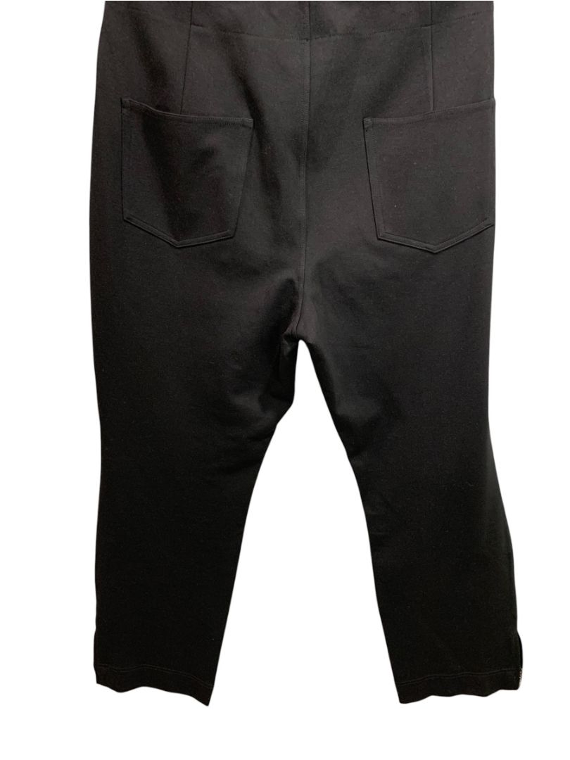 Size 22W Belle by Kim Gravel Womens Black Pants Pull On Stretch Pockets