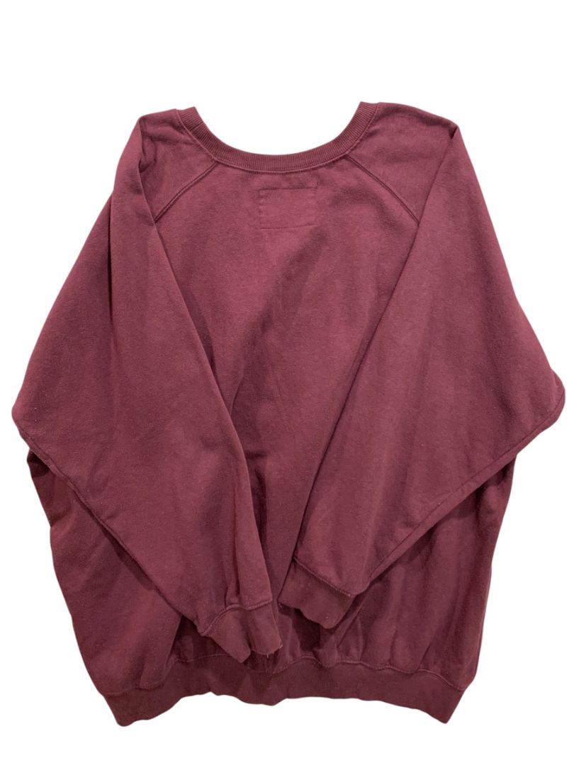 Size 4X Bettlejuice Womens Soft Burgundy Sweatshirt Recently Deceased