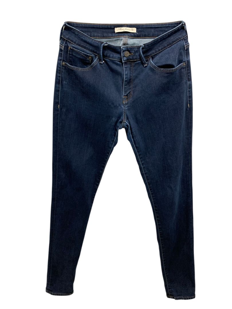 Size 30 Mavi Womens Dark Wash Skinny Jeans Denim Stretch 32" Inseam