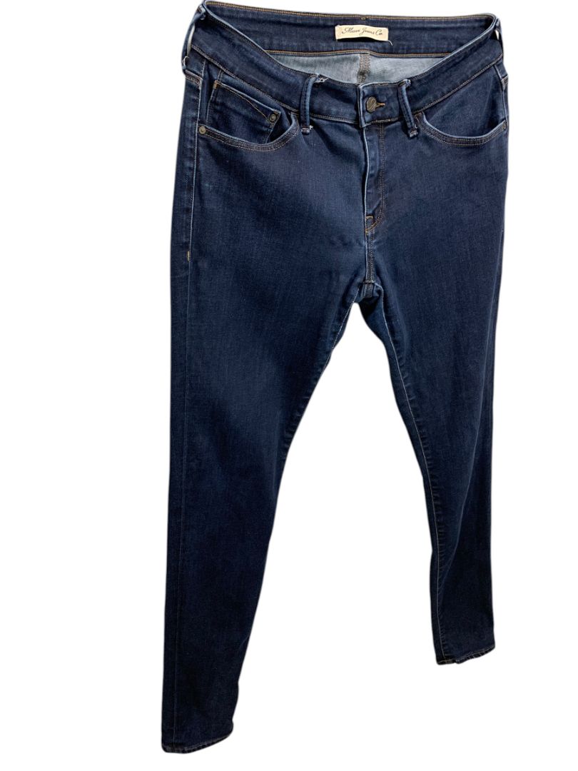 Size 30 Mavi Womens Dark Wash Skinny Jeans Denim Stretch 32" Inseam