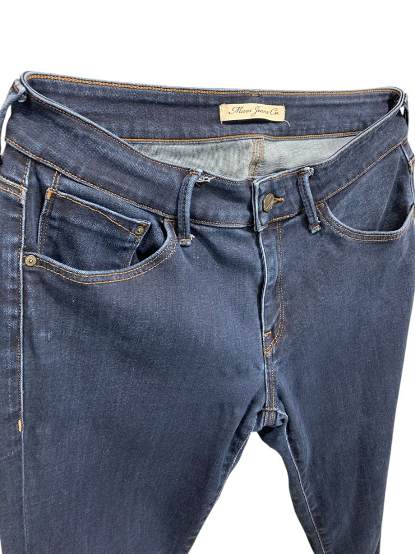Size 30 Mavi Womens Dark Wash Skinny Jeans Denim Stretch 32" Inseam
