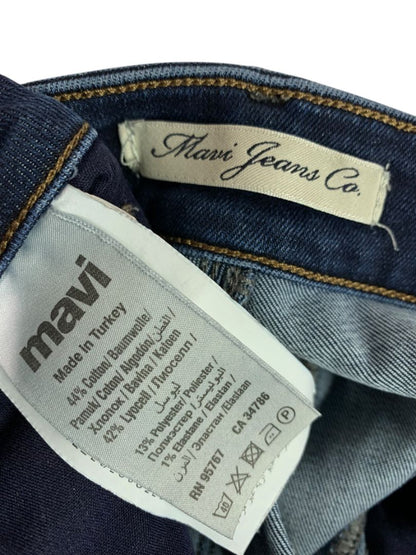 Size 30 Mavi Womens Dark Wash Skinny Jeans Denim Stretch 32" Inseam