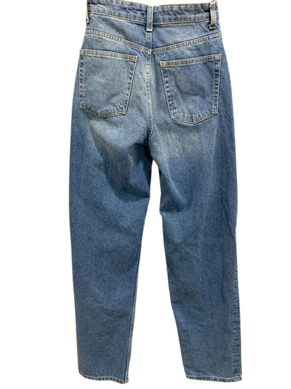 Size 0 H&M Womens 90s Baggy Jeans The Recycled Denim Collection 32" Inseam