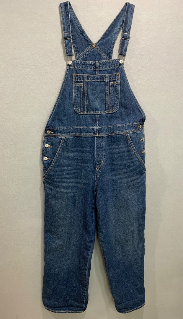 Size 14 Old Navy Womens Denim Jean Bib Overalls Blue Pants