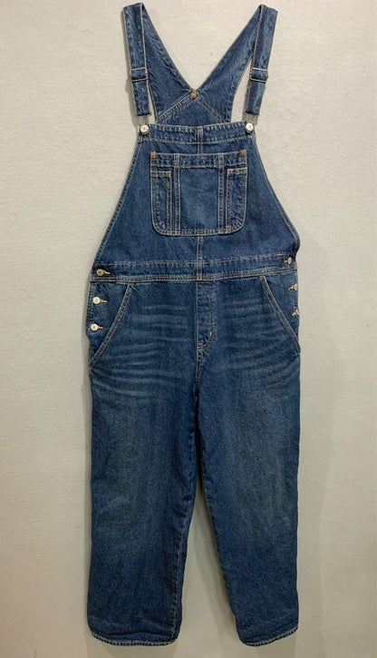 Size 14 Old Navy Womens Denim Jean Bib Overalls Blue Pants