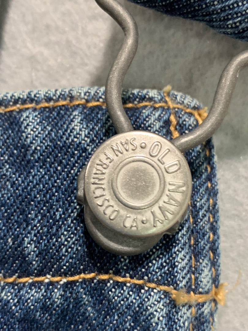 Size 14 Old Navy Womens Denim Jean Bib Overalls Blue Pants