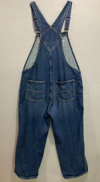 Size 14 Old Navy Womens Denim Jean Bib Overalls Blue Pants