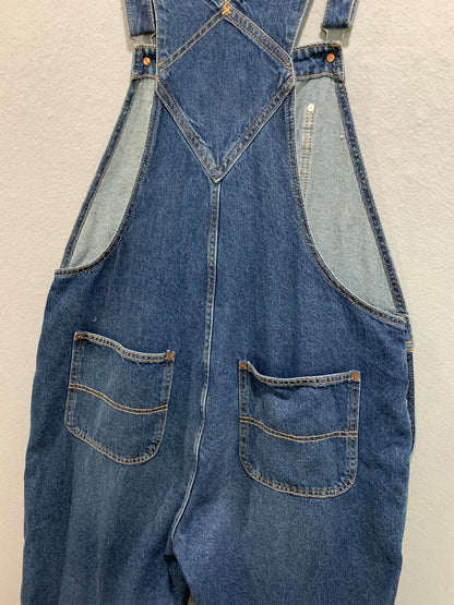 Size 14 Old Navy Womens Denim Jean Bib Overalls Blue Pants