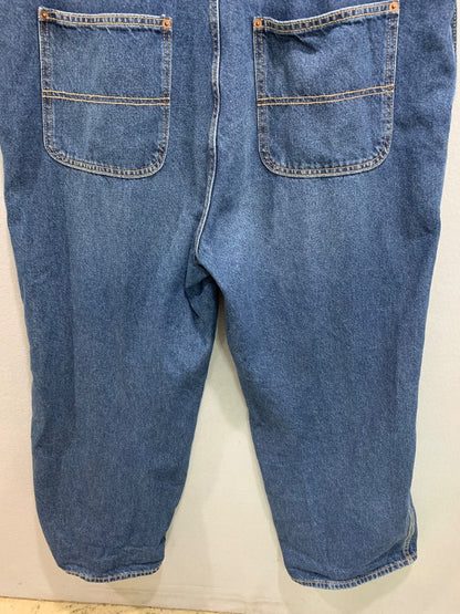 Size 14 Old Navy Womens Denim Jean Bib Overalls Blue Pants