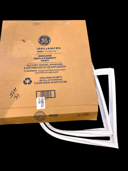New GE Appliance WR14X10238 Refrigerator French Seal Gasket With Flap White