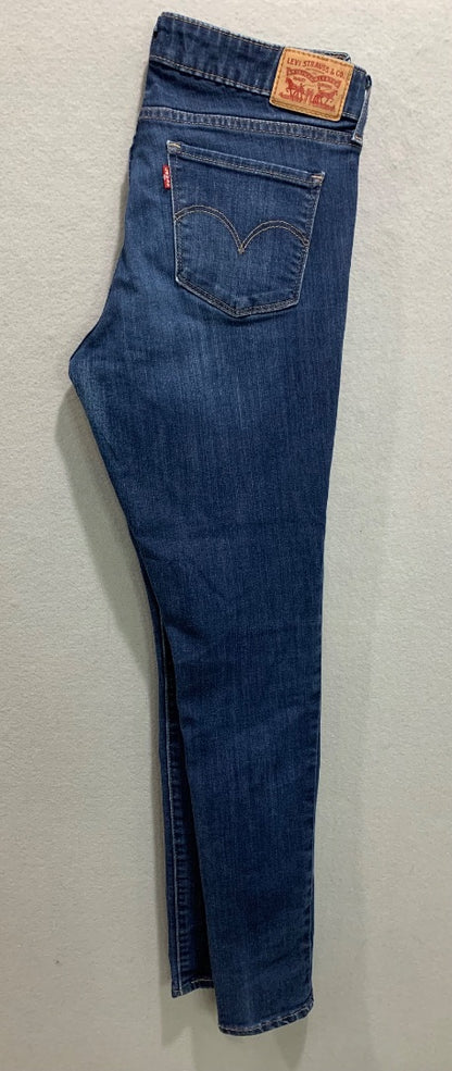 Size 30 Levis Womens 711 Skinny Jeans Stretch Denim