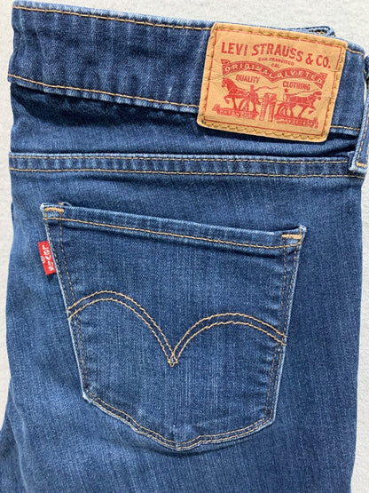Size 30 Levis Womens 711 Skinny Jeans Stretch Denim