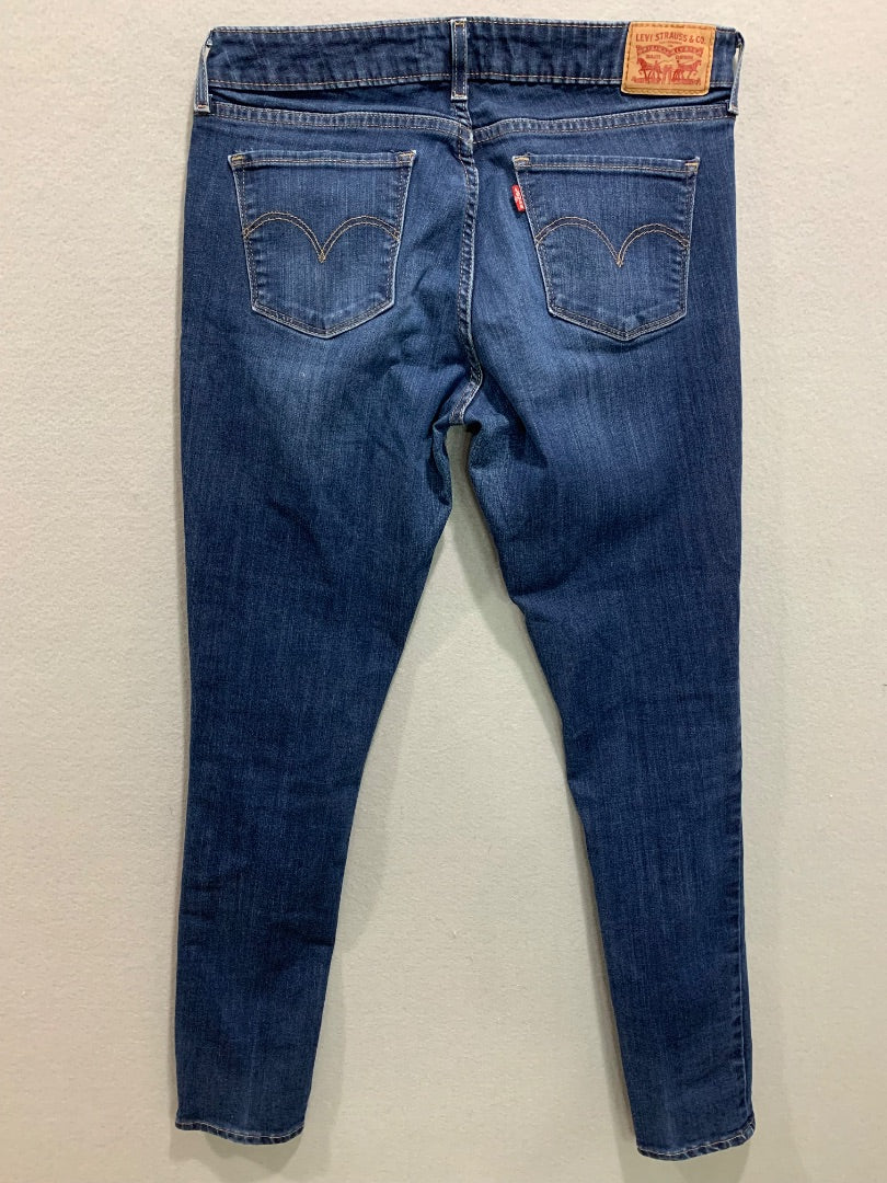 Size 30 Levis Womens 711 Skinny Jeans Stretch Denim