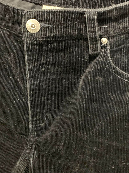 Size 10 Style & Co Womens Black Corduroy Pants 31" Inseam