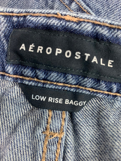 Size 10S Short Aeropostale Womens Low Rise Baggy Jeans Denim