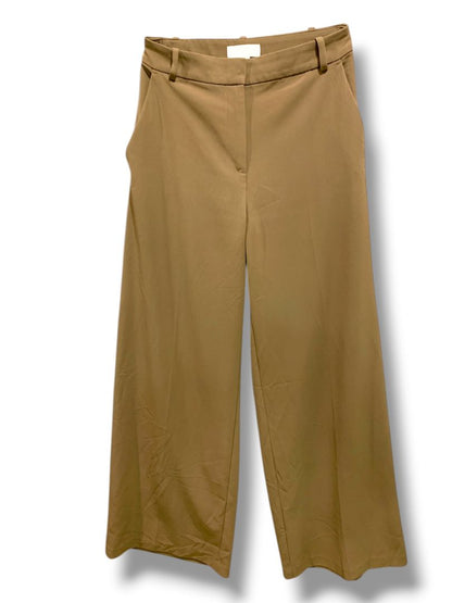 Size 2 H&M Womens Brown Wide Leg Dress Trousers 30" Inseam
