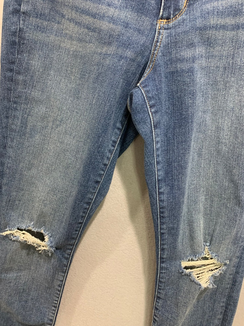 Size 4 Universal Thread Womens Distressed Hi Rise Jegging Stretch Skinny Denim