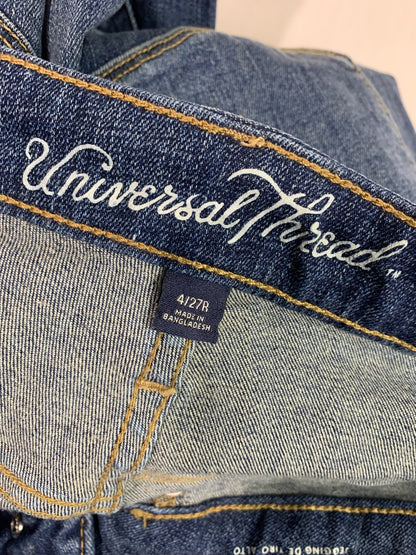 Size 4 Universal Thread Womens Distressed Hi Rise Jegging Stretch Skinny Denim