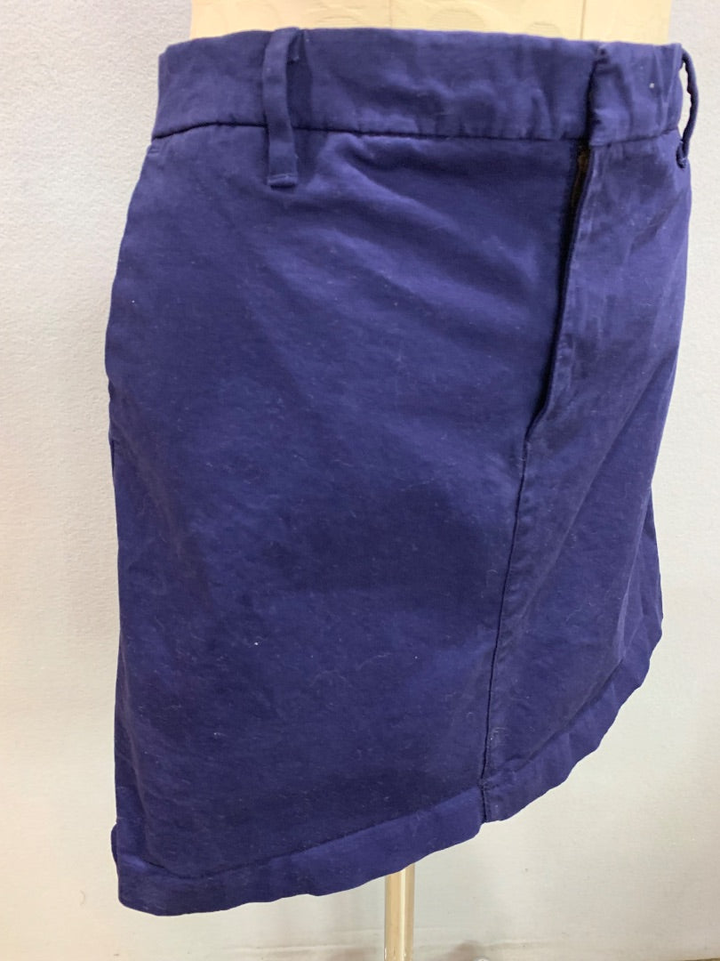 Size 8 Tommy Hilfiger Navy Blue Straight Chino Style Skirt