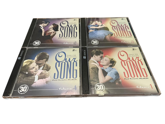 They're Playing Our Song CD Set Vol. 1-4 8-Discs 120 Romantic Standards TimeLife