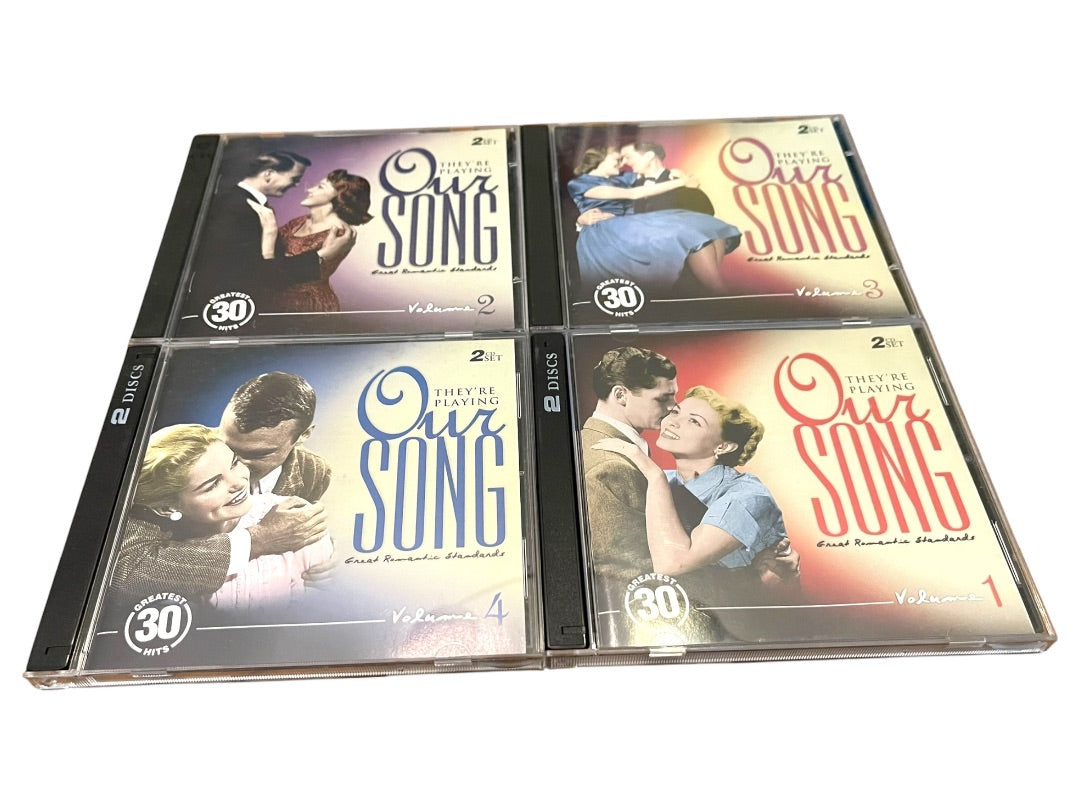 They're Playing Our Song CD Set Vol. 1-4 8-Discs 120 Romantic Standards TimeLife