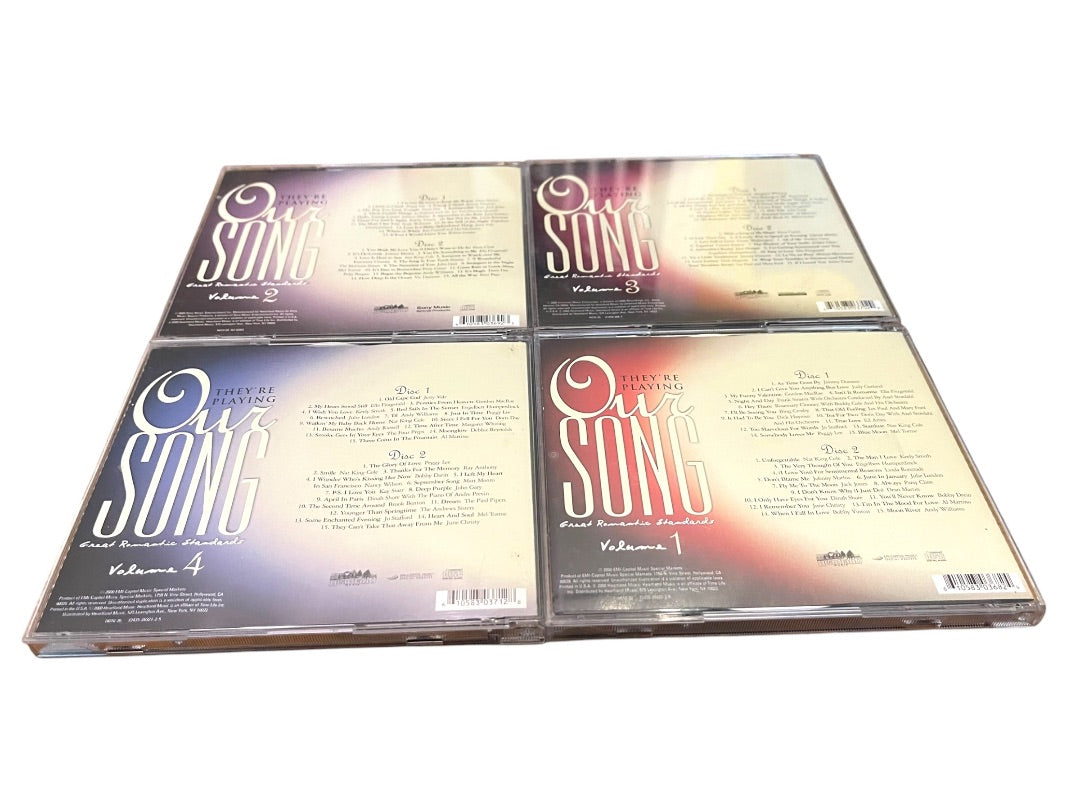 They're Playing Our Song CD Set Vol. 1-4 8-Discs 120 Romantic Standards TimeLife