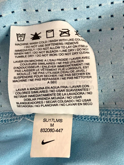 Medium Nike Womens Sky Blue Racerback Running Tank Top 832060-447
