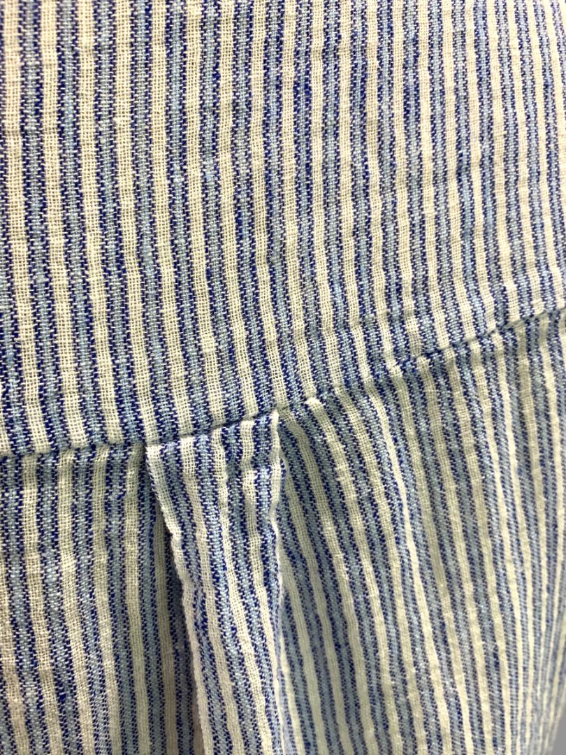 Medium Old Navy Womens Linen Blend Ruffle Sleeve Linen Blend Shirt Blouse