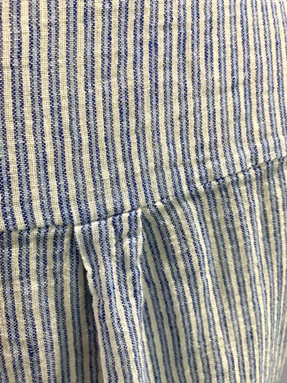 Medium Old Navy Womens Linen Blend Ruffle Sleeve Linen Blend Shirt Blouse